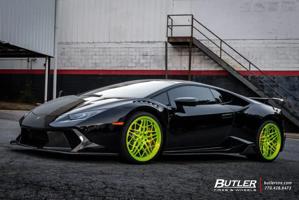 Nero Noctis Lamborghini Huracan Gets Full Vorsteiner Carbon Kit And Vossen Wheels Image 7