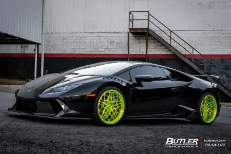 Nero Noctis Lamborghini Huracan Gets Full Vorsteiner Carbon Kit And Vossen Wheels Image 7