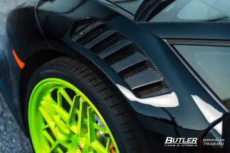 Nero Noctis Lamborghini Huracan Gets Full Vorsteiner Carbon Kit And Vossen Wheels Image 8
