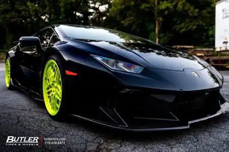Nero Noctis Lamborghini Huracan Gets Full Vorsteiner Carbon Kit And Vossen Wheels Image 9