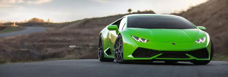 Verde Mantis Huracan Gets A Makeover Thanks To ADV.1 Wheels