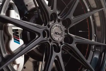 Alpine White BMW F82 M4 With ADV.1 Wheels Wallpaper
