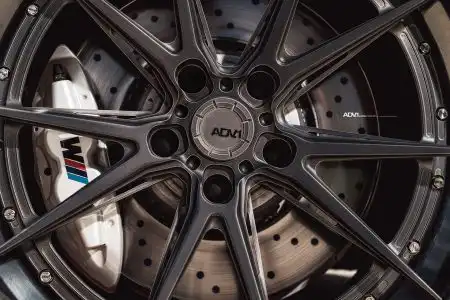 Alpine White BMW F82 M4 With ADV.1 Wheels Wallpaper