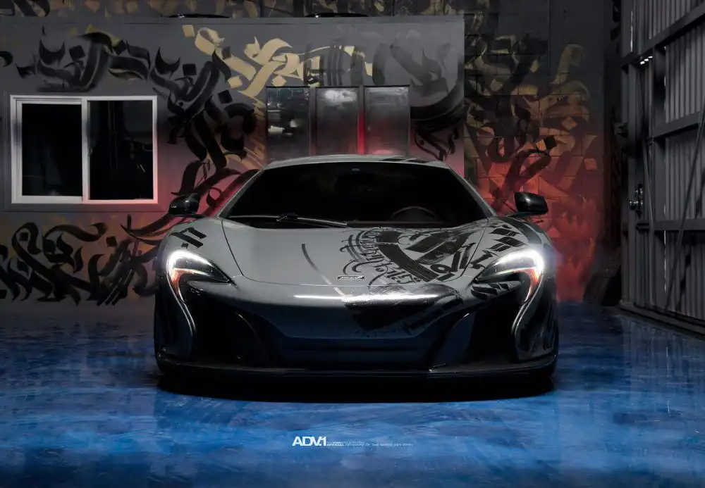Nardo Gray McLaren 650S Gets A Set Of ADV.1 Wheels