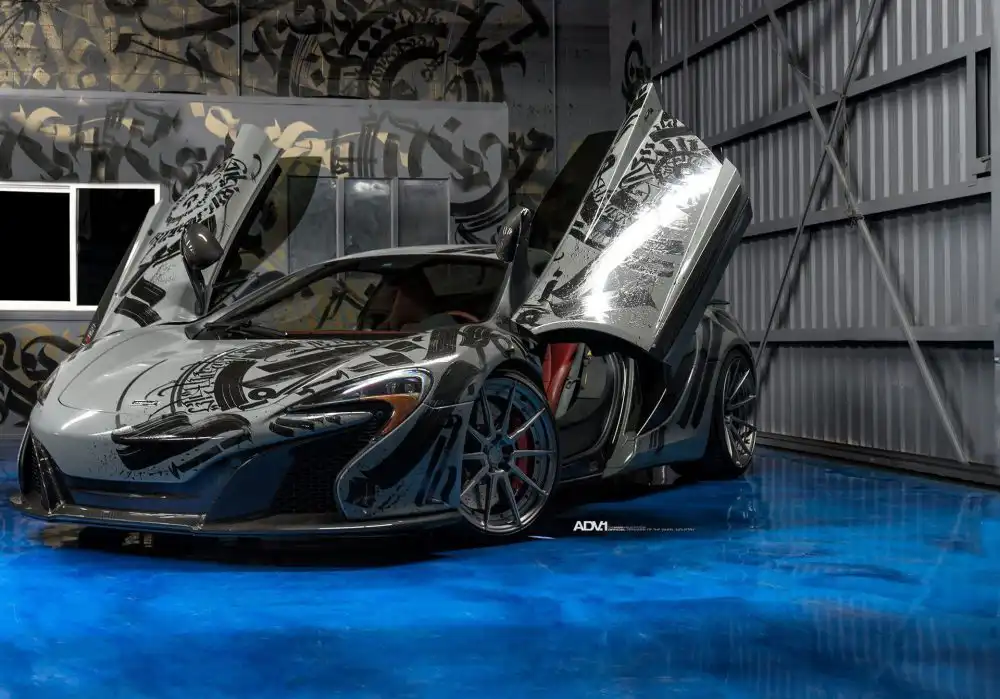 Nardo Gray McLaren 650S Gets A Set Of ADV.1 Wheels