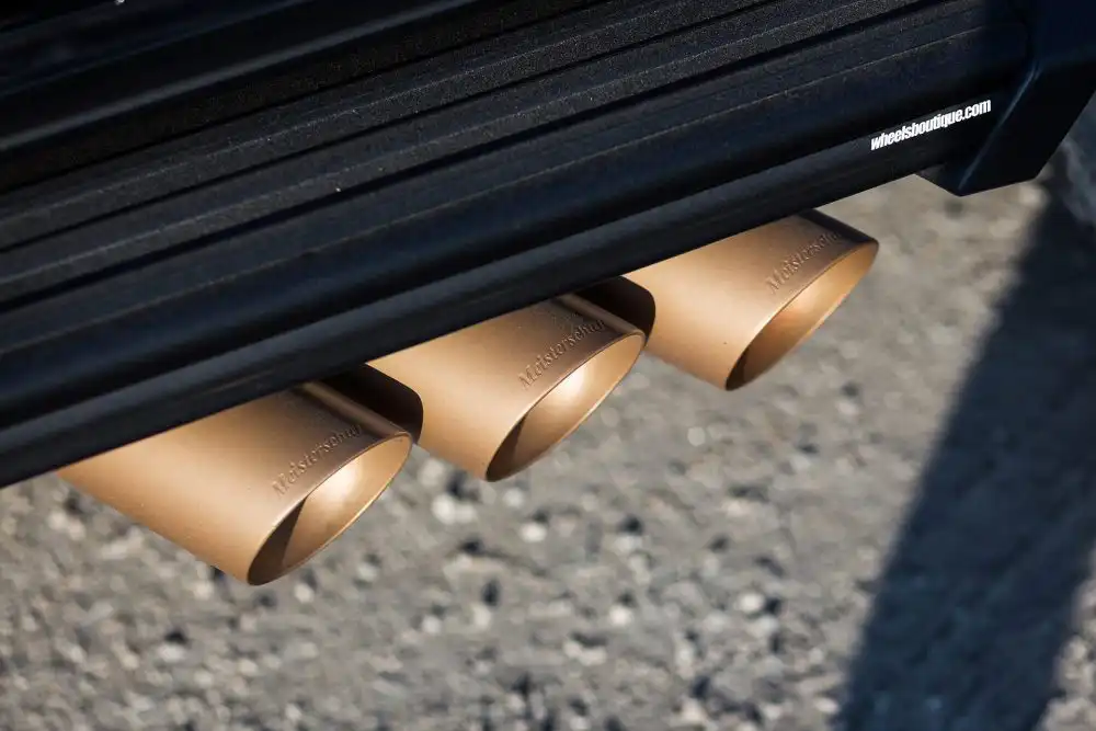 Mercedes-Benz G63 AMG on HRE TR106 Wheels In Satin Gold