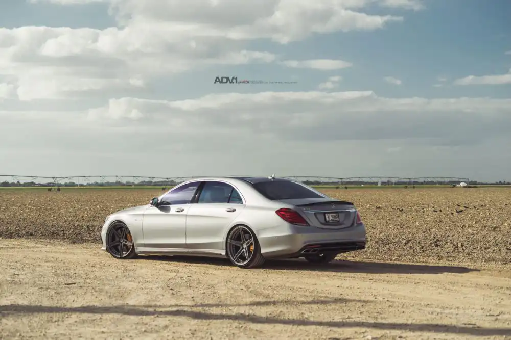 Matte Gray Mercedes-Benz S63 AMG On ADV.1 Wheels 6 Matte Gray Mercedes-Benz S63 AMG On ADV.1 Wheels Wallpaper