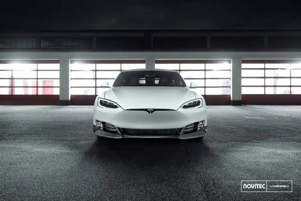 Novitec x Vossen Wheels Model S Wallpaper