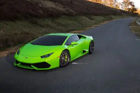 Verde Mantis Lamborghini Huacan With ADV.1 Wheels Wallpaperwheels-h
