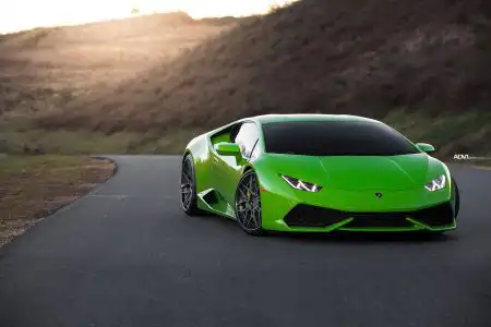 Verde Mantis Lamborghini Huacan With ADV.1 Wheels Wallpaperorged-adv1-wheels-o