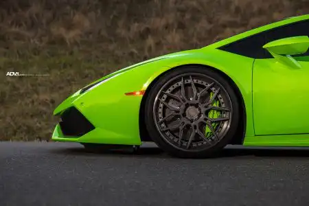 Verde Mantis Lamborghini Huacan With ADV.1 Wheels Wallpaperls-s