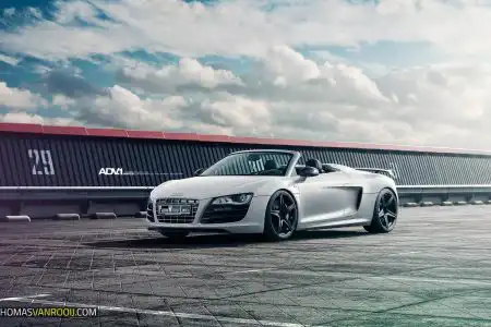 Audi R8 – ADV 5 M.V1 SL Series Wheels Photoshoot By Thoms Van Rooij Photography Wallpaper