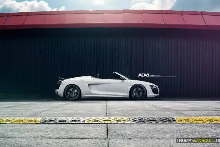 Audi R8 – ADV 5 M.V1 SL Series Wheels Photoshoot By Thoms Van Rooij Photography Wallpaper