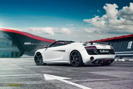 Audi R8 – ADV 5 M.V1 SL Series Wheels Photoshoot By Thoms Van Rooij Photography Wallpaper