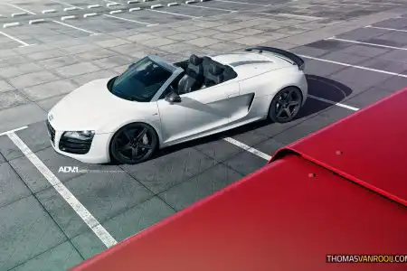 Audi R8 – ADV 5 M.V1 SL Series Wheels Photoshoot By Thoms Van Rooij Photography Wallpaper
