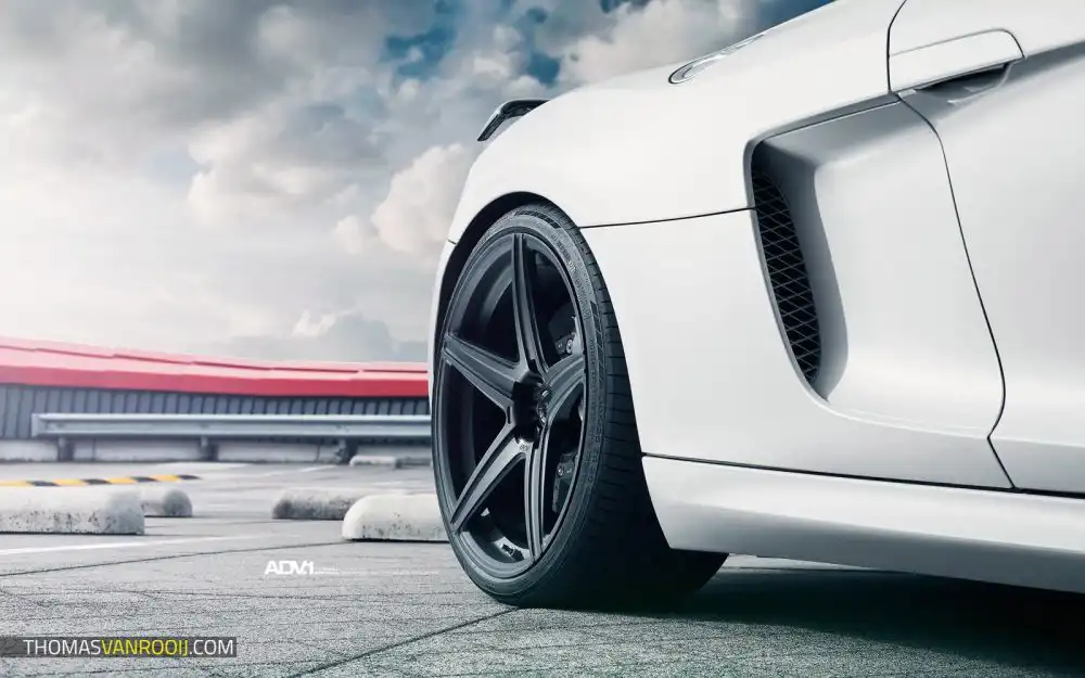 Beautiful Satin Matte Audi R8 Photoshoot By Thomas Van Rooij Photography 16 Audi R8 - ADV 5 M.V1 SL Series Wheels Photoshoot By Thoms Van Rooij Photography Wallpaper