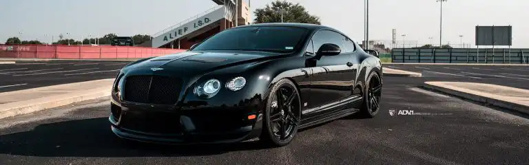 Murdered Out Bentley Continental GT3-R On ADV.1 Wheels