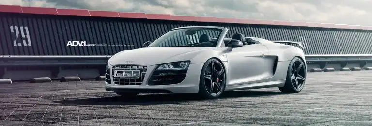 Beautiful Satin Matte Audi R8 Photoshoot By Thomas Van Rooij Photography