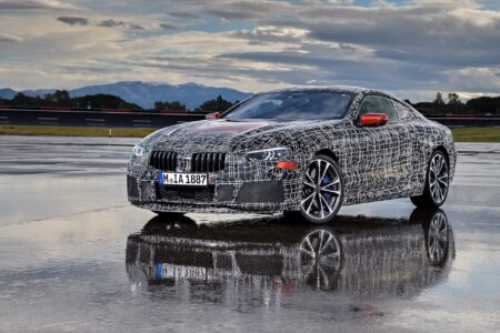 The new BMW 8 Series Coupe Shows It’s Face In Italy