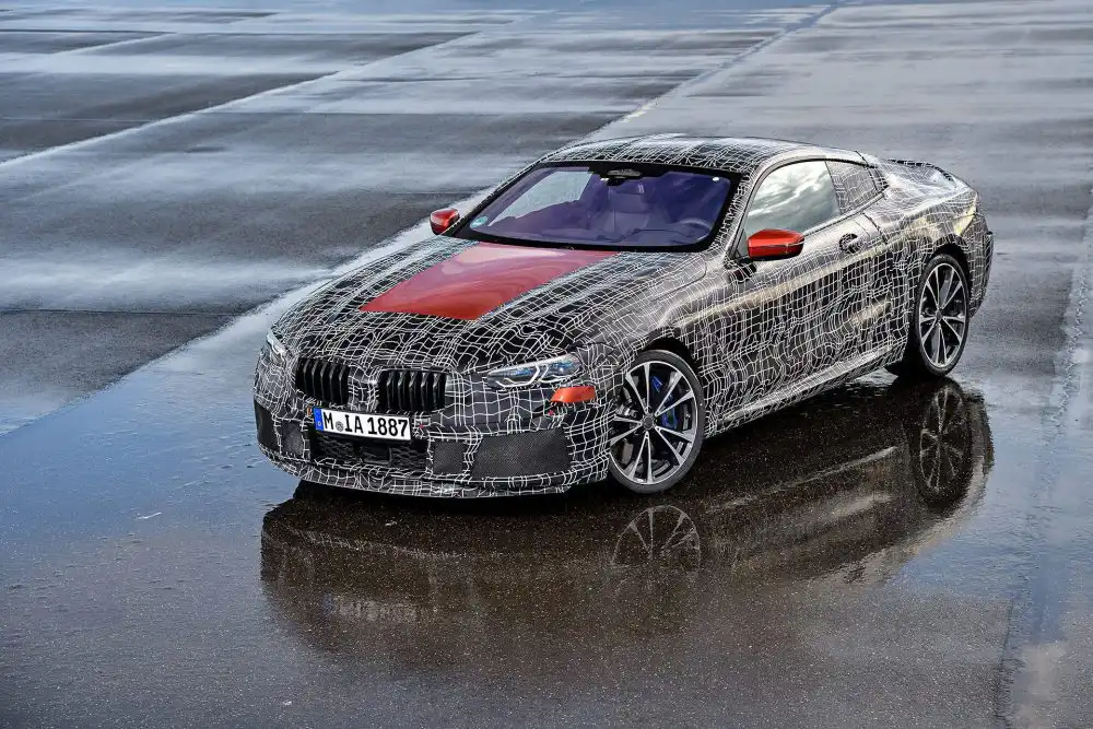The new BMW 8 Series Coupe Shows It's Face In Italy 22 The new BMW 8 Series Coupe Testing At Aprilia Image 3