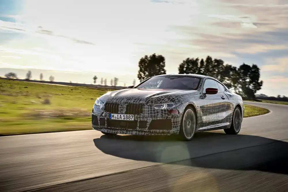 The new BMW 8 Series Coupe Shows It's Face In Italy 17 The new BMW 8 Series Coupe Testing At Aprilia Image 7