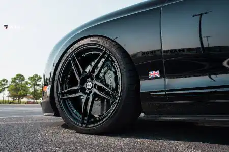 Murdered Out Bentley Continental GT3 On ADV.1 Wheels Wallpaper