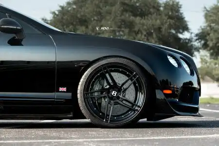 Murdered Out Bentley Continental GT3 On ADV.1 Wheels