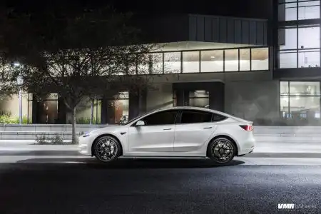 Tesla Model 3 – VMR V710 Matte Black Wheels