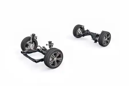 New Volvo V60 – double-link front and multilink rear suspension
