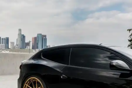 Black Ferrari FF Gets ADV5.0 Track Spec CS Manbronze Wheels