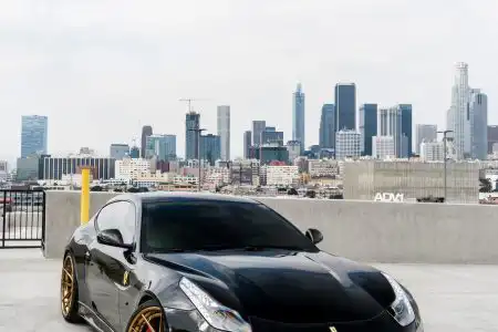 Black Ferrari FF Gets ADV5.0 Track Spec CS Manbronze Wheelswheels-g