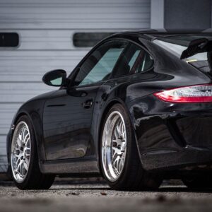 Black Porsche 911 GT3 Gets CCW Wheels - Wallpaper