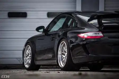 Black Porsche 911 GT3 Gets CCW Wheels – Wallpaper