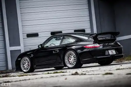 Black Porsche 911 GT3 Gets CCW Wheels – Wallpaper