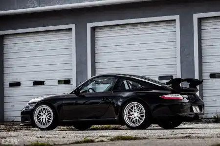 Black Porsche 911 GT3 Gets CCW Wheels – Wallpaper