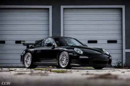 Black Porsche 911 GT3 Gets CCW Wheels – Wallpaper