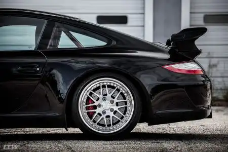 Black Porsche 911 GT3 Gets CCW Wheels – Wallpaper