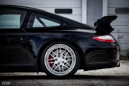 Black Porsche 911 GT3 Gets CCW Wheels – Wallpaper
