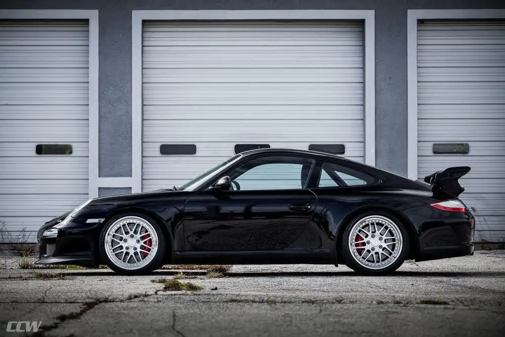 Black Porsche 911 GT3 Gets CCW Wheels 3 Black Porsche 911 GT3 Gets CCW Wheels - Wallpaper