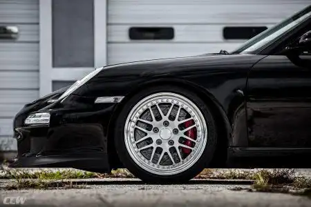 Black Porsche 911 GT3 Gets CCW Wheels – Wallpaper