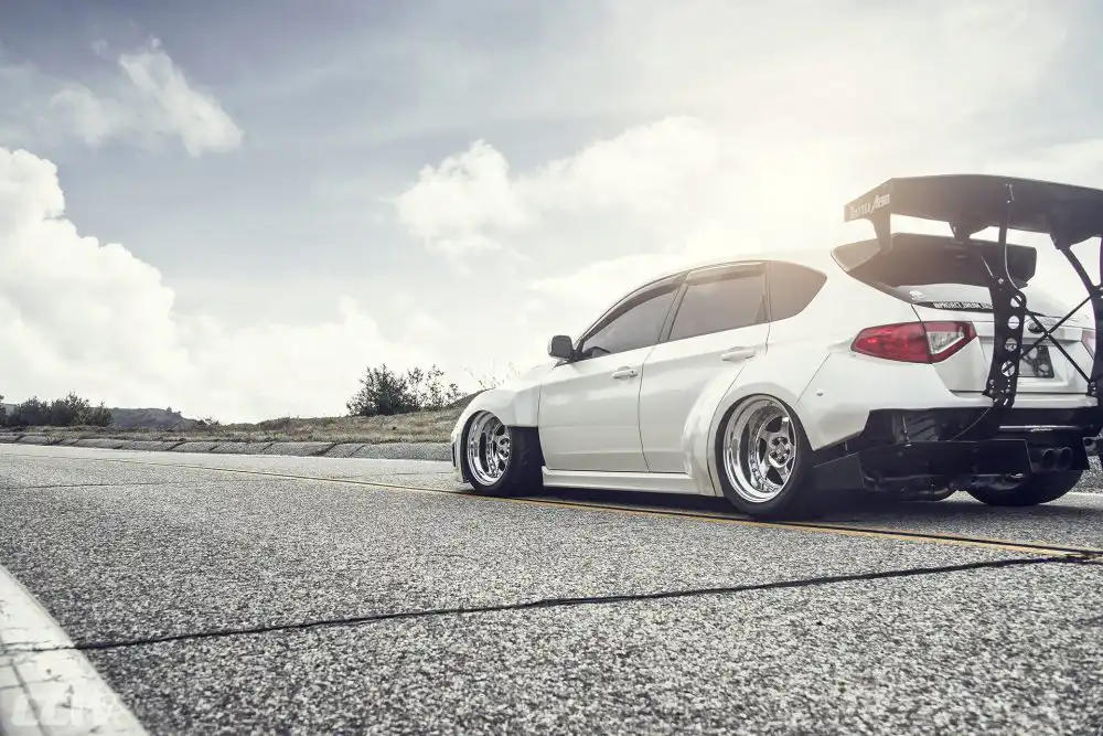 Impressive Looking Subaru Impreza WRX Widebody With CCW Wheels 1 ATK 6449
