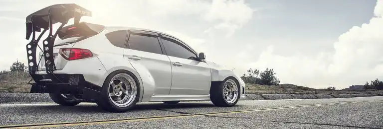 Impressive Looking Subaru Impreza WRX Widebody With CCW Wheels