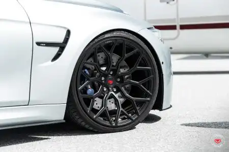 Silverstone Metallic BMW M3 With Vossen Wheels