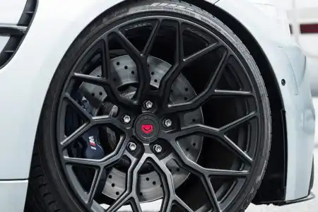 Silverstone Metallic BMW M3 With Vossen Wheels