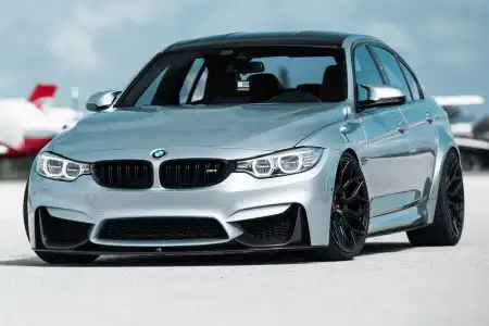 Silverstone Metallic BMW M3 With Vossen Wheels