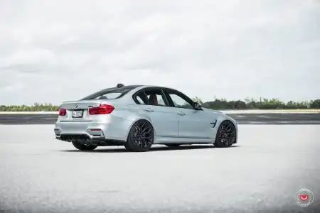 Silverstone Metallic BMW M3 With Vossen Wheels29_26048400477_o