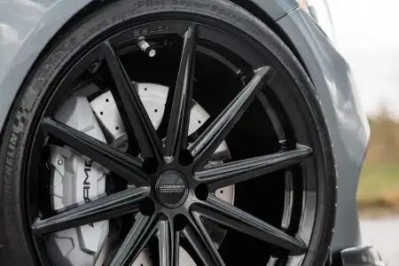 Selenite Grey Metallic Mercedes-Benz C43 AMG On Vossen Wheels43162185_o