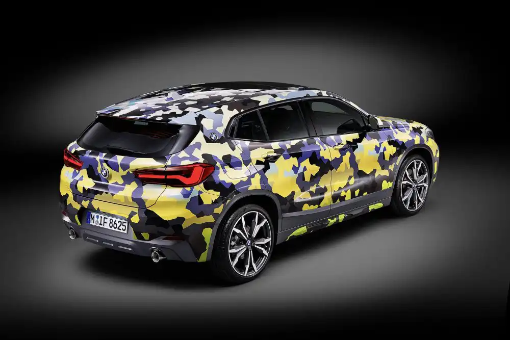 Official Camo Wrap Available For BMW X2 2 Official Camo Wrap For BMW X2