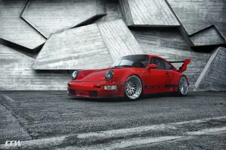 Red-RWB-Porsche-964-CCW-Classic-2-Forged-Wheels-2