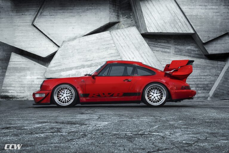 Red-RWB-Porsche-964-CCW-Classic-2-Forged-Wheels-5